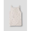 NAME IT Kids Hjerte Strop Top 2-Pak - Peyote Melange