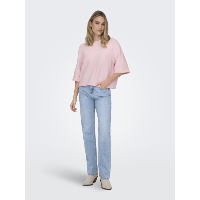 ONLY Simoni 3/4 Strik pullover - Potpurri