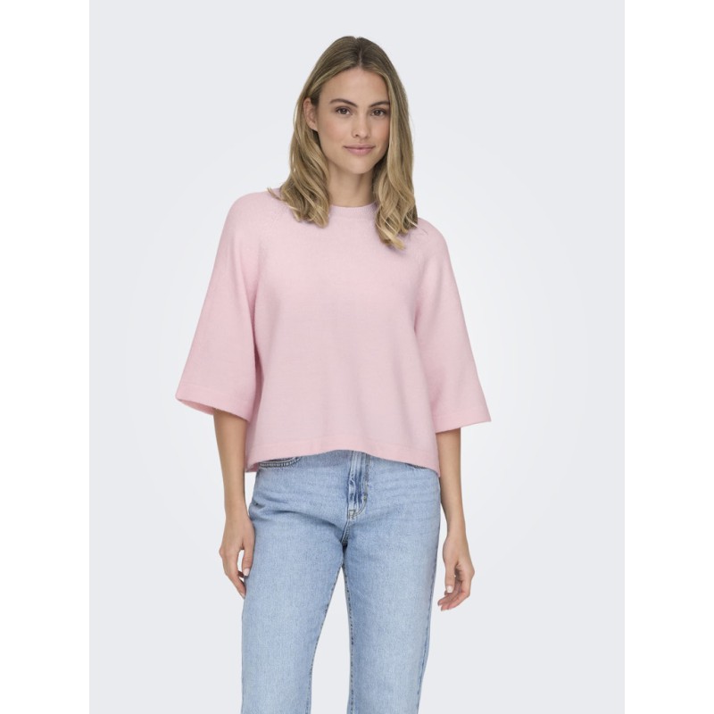 ONLY Simoni 3/4 Strik pullover - Potpurri