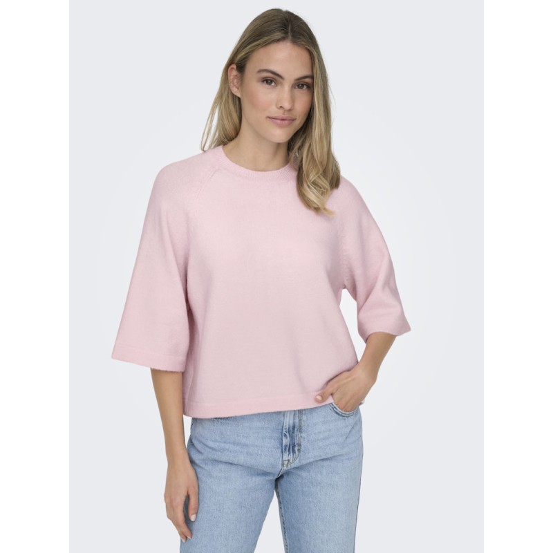 ONLY Simoni 3/4 Strik pullover - Potpurri