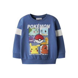 NAME IT Mini Jussy Regular Sweatshirt - Delft