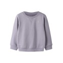 NAME IT MINI Vima L/S Sweatshirt - Lavender Gray