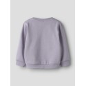 NAME IT MINI Vima L/S Sweatshirt - Lavender Gray