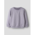 NAME IT MINI Vima L/S Sweatshirt - Lavender Gray