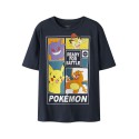 NAME IT Kids Dams Pokemon S/S T-shirt - Navy Blazer