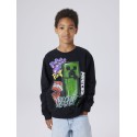 NAME IT Kids Dai Minecraft Regular Sweatshirt - Sort