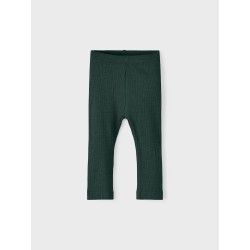 NAME IT Baby Rib Leggings - Pine Grove