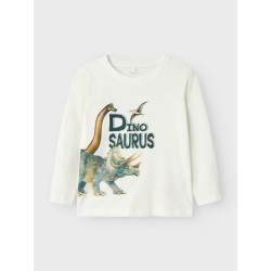 NAME IT Mini Kas Langærmet Bluse - Jet Stream