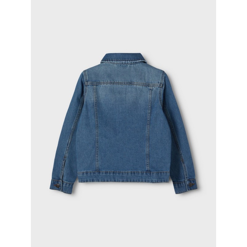 NAME IT Kids Pims Denim Jakke - Medium Blue Denim
