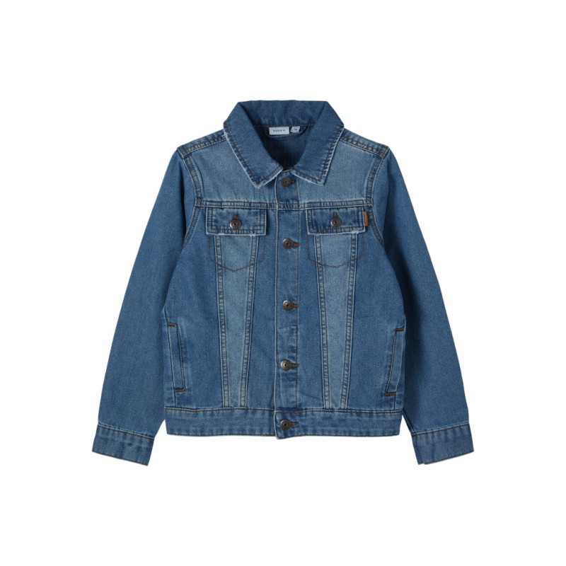 NAME IT Kids Pims Denim Jakke - Medium Blue Denim