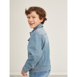 NAME IT Kids Pims Denim Jakke - Medium Blue Denim