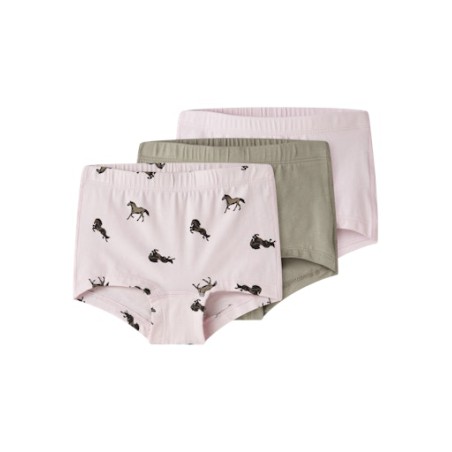 NAME IT Mini Hest Tights 3-pak - Ballerina