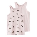 NAME IT Mini Hest Tank Top 2-Pak - Ballerina