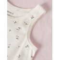 NAME IT Mini Blomster Tank Top 2-pak - Jet Stream