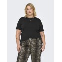 ONLY CARMAKOMA Jen jeans T-shirt - Sort