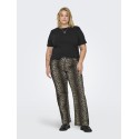 ONLY CARMAKOMA Jen jeans T-shirt - Sort