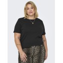 ONLY CARMAKOMA Jen jeans T-shirt - Sort