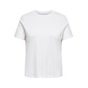 ONLY CARMAKOMA Jen jeans T-shirt - Bright White