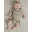 NAME IT Baby Bodystocking Animal 3-pak - Jet Stream