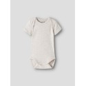 NAME IT Baby Bodystocking Animal 3-pak - Jet Stream