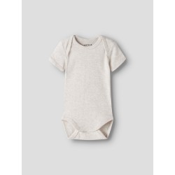 NAME IT Baby Bodystocking Animal 3-pak - Jet Stream