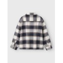 NAME IT Kids Tamol Ternet L/S Skjorte - Navy Blazer