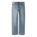 LMTD pige - Bli brede denim jeans - Light Blue Denim