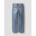 LMTD pige - Bli brede denim jeans - Light Blue Denim