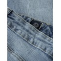 LMTD pige - Bli brede denim jeans - Light Blue Denim