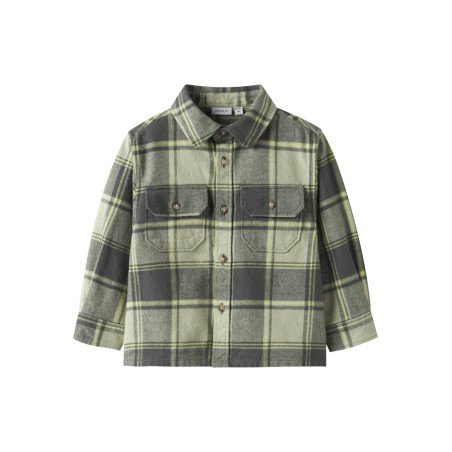 NAME IT Mini Tamo L/S  Ternet Skjorte - Urban Chic