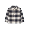 NAME IT Mini Tamo L/S  Ternet Skjorte - Navy Blazer