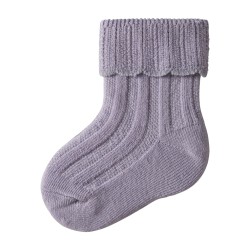 NAME IT Baby Trish Strømper - Lavender Gray