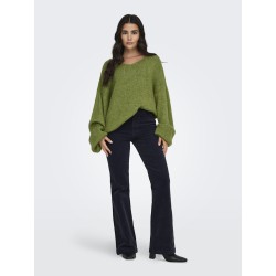 JDY Dinea 2-way Oversized Pullover - Fern