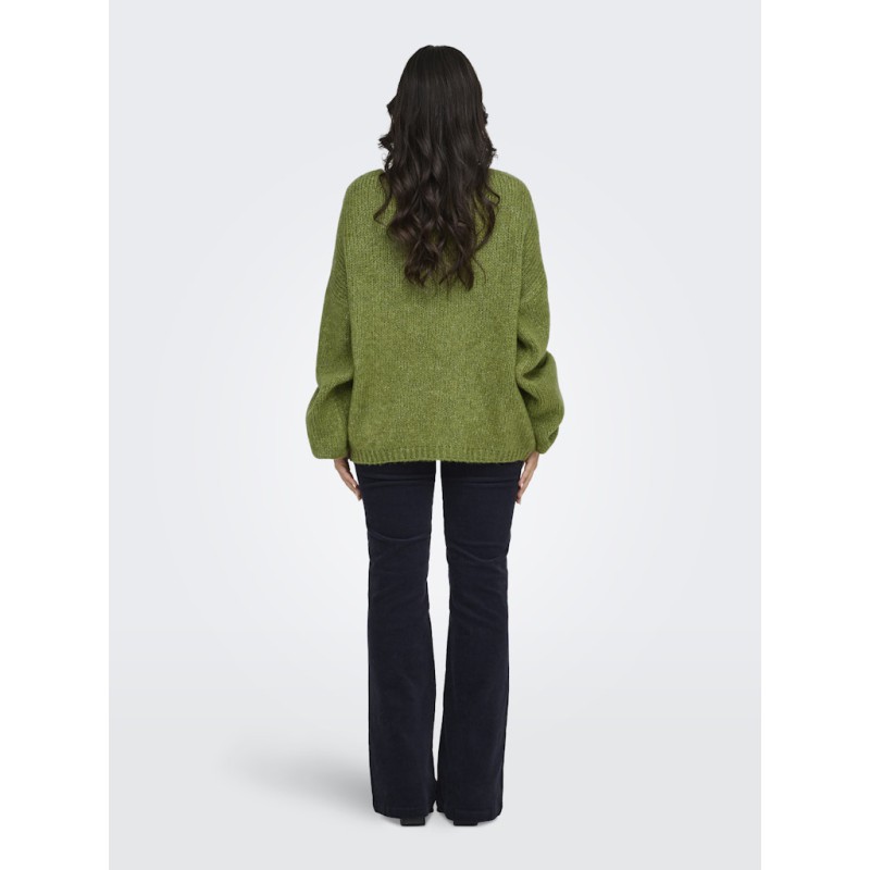 JDY Dinea 2-way Oversized Pullover - Fern