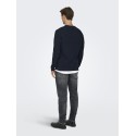 ONLY & SONS Berry Crew Strik - Dark Sapphire