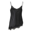 JDY Fifi Asym. Lace Top - Sort