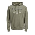 JACK & JONES Junior Cameoclub Hoodie - Dusty Olive