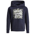 JACK & JONES Junior Cameoclub Hoodie - Dusty Olive