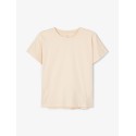 NAME IT Kids Tixy S/S T-shirt - Peach Whip