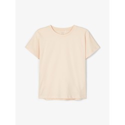 NAME IT Kids Tixy S/S T-shirt - Peach Whip