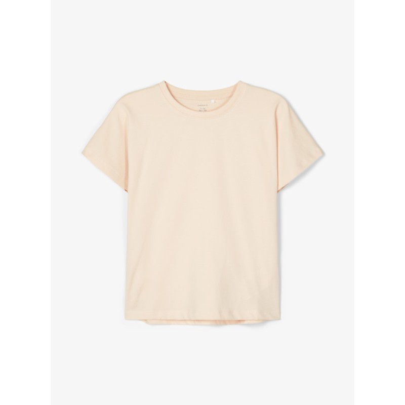 NAME IT Kids Tixy S/S T-shirt - Peach Whip
