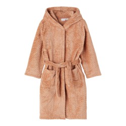 NAME IT Kids Rube Morgenkåbe - Cafe Au Lait