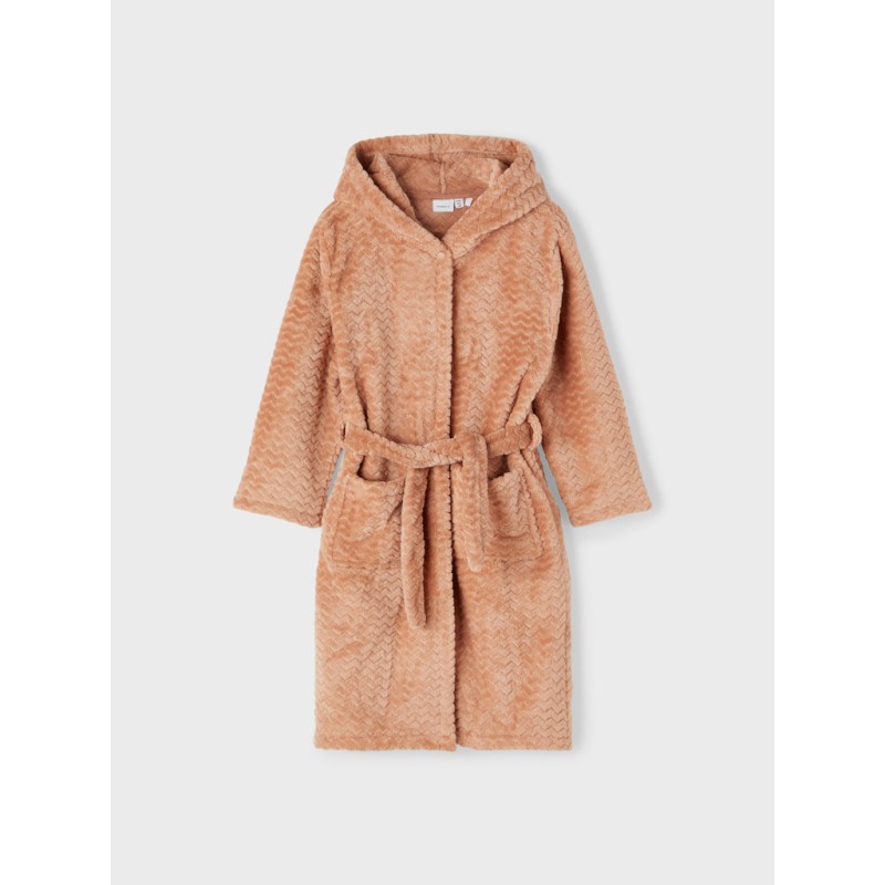 NAME IT Kids Rube Morgenkåbe - Cafe Au Lait