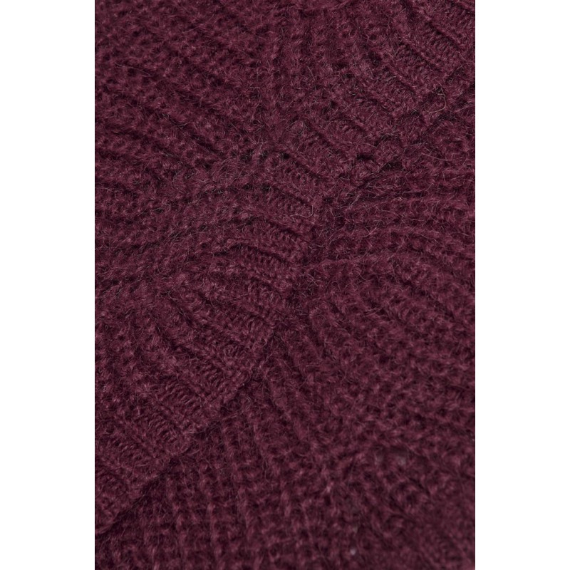 KIDS ONLY Havana L/S Strik Pullover - Tawny Port