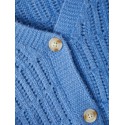 NAME IT Kids Olopa Glimmer Strik Cardigan - Ebb And Flow