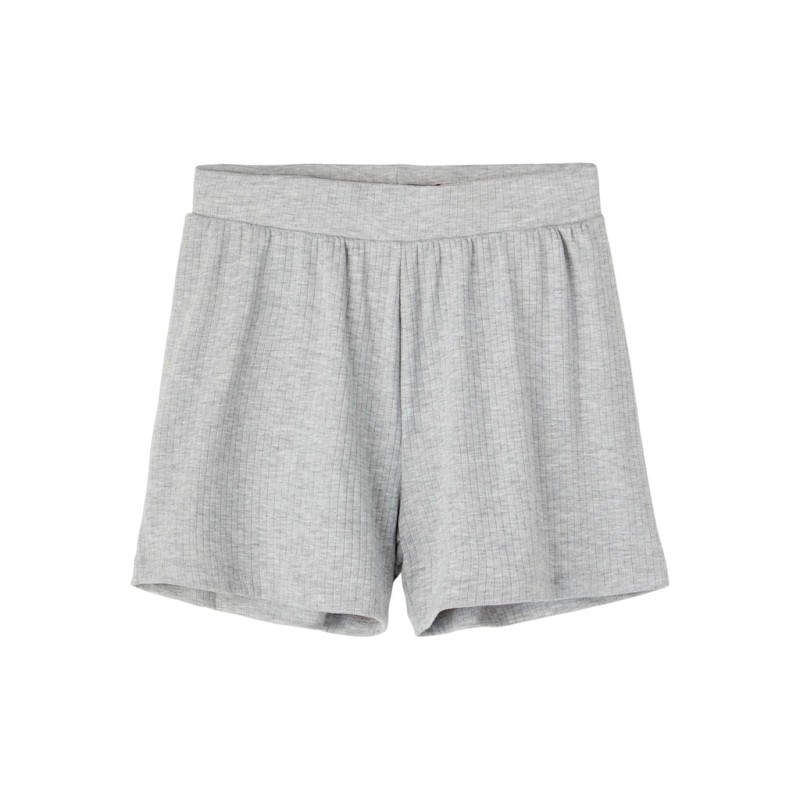 LMTD Nunne Løse Shorts - Light Grey Melange