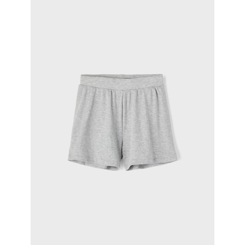 LMTD Nunne Løse Shorts - Light Grey Melange