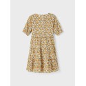 NAME IT Kids Hissine Loose S/S Kjole - Persimmon