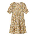 NAME IT Kids Hissine Loose S/S Kjole - Persimmon
