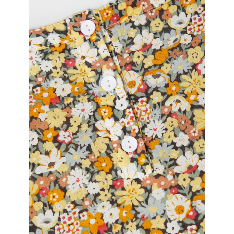 NAME IT Kids Hissine Loose S/S Kjole - Persimmon